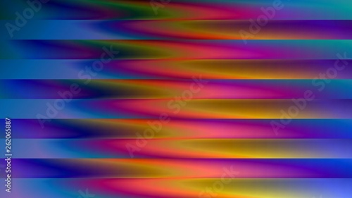 Abstract 16:9 size background with light diagonal shapes. Colorful layers fluid motion design.