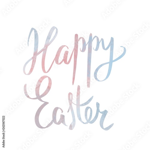 Happy Easter lettering 