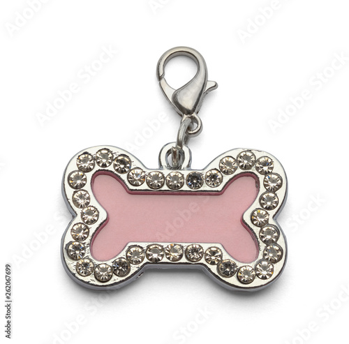Картината върху платно Bling Dog Hone Tag
