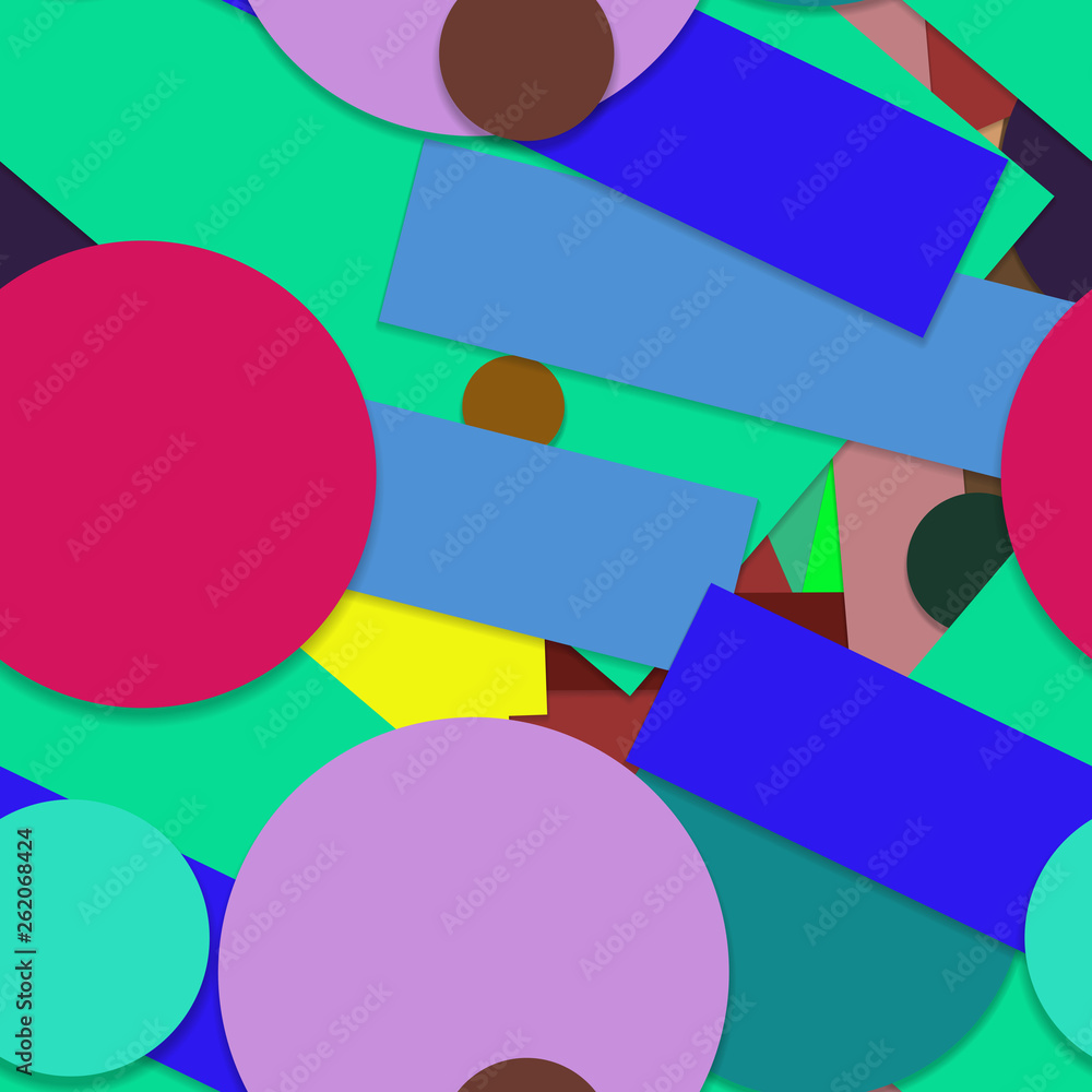 Flat material design - Creative vector trend seamless Flat material design - Creative vector trend seamless