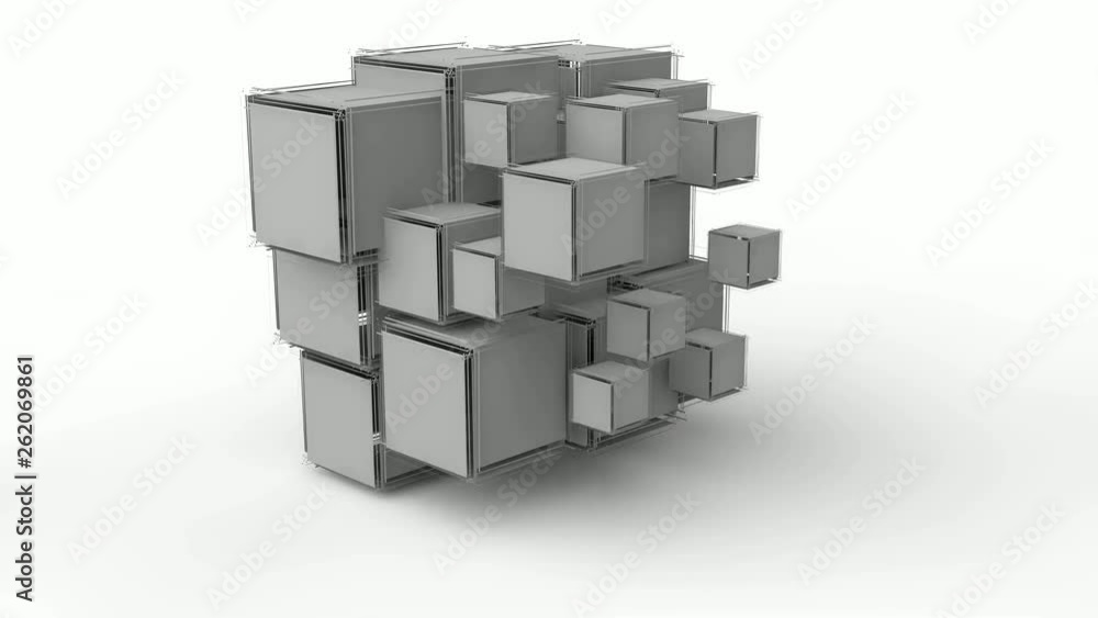 3d,abstract,background,beam,block,box,business,concept,connection ...