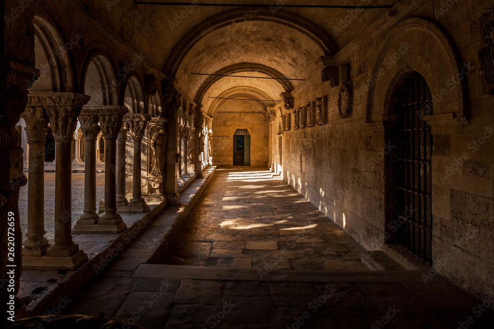 Inside abbey 