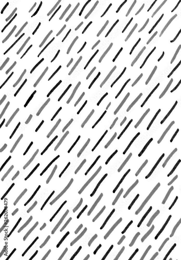 Black and gray strokes on a white background Black and gray strokes on a white background