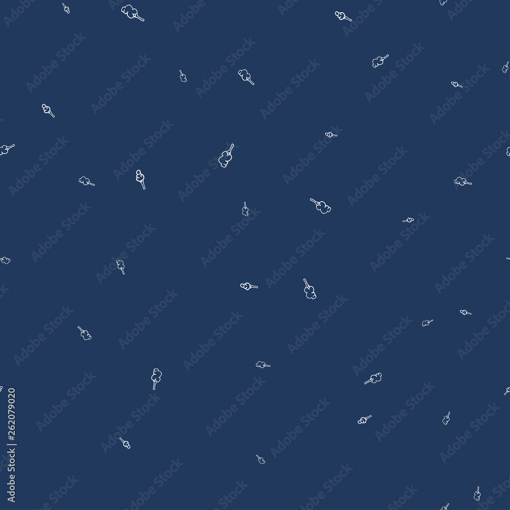 Seamless pattern of plants in doodle style. Seamless pattern of plants in doodle style.