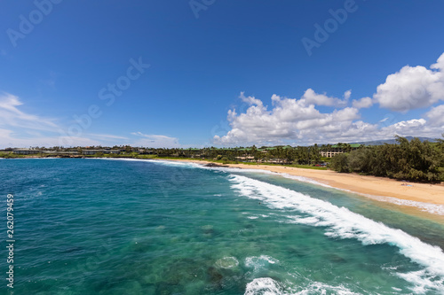 USA, Hawaii, Kauai, Keoniloa Bay, Shipwreck's Beach photo