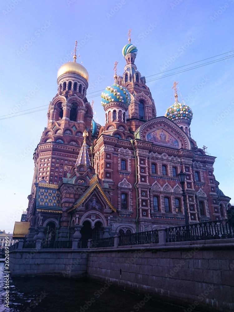 Church of the Savior on Blood - St. Petersburg, Russia.