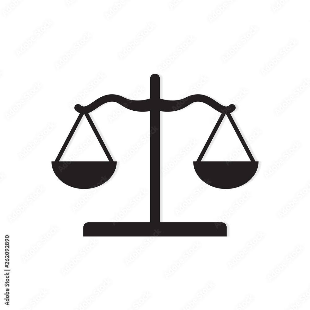 law scale icon- vector illustration law scale icon- vector illustration