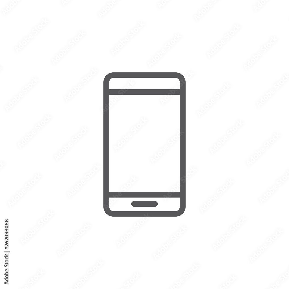 Mobile vector icon. Element of phone for mobile concept and web apps illustration. Thin line icon for website design and development. Vector icon Mobile vector icon. Element of phone for mobile concept and web apps illustration. Thin line icon for website design and development. Vector icon