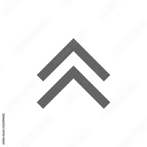 Arrow, up icon. Element arrow icon. Premium quality graphic design icon. Signs and symbols collection icon for websites, web design, mobile app