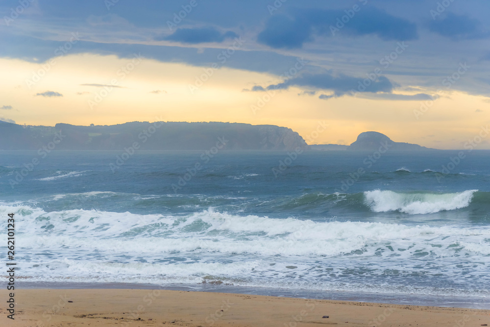 San Xoan Beach, Avilés, Asturias, SPain