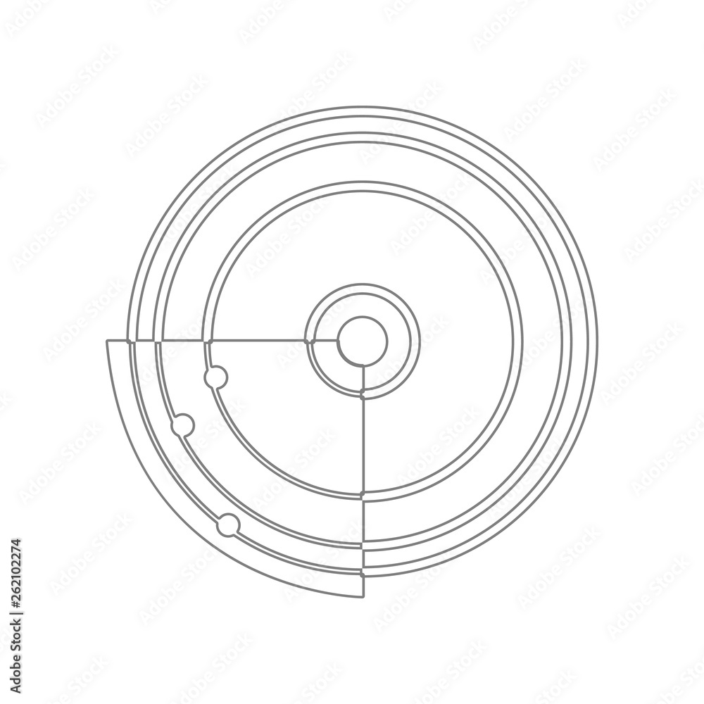Radar icon. Element of Army for mobile concept and web apps icon. Outline, thin line icon for website design and development, app development Radar icon. Element of Army for mobile concept and web apps icon. Outline, thin line icon for website design and development, app development