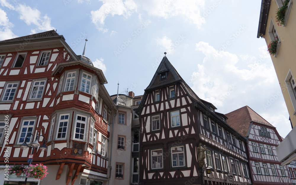 Bensheim / Bergstrasse: historische Fachwerkhäuser Bensheim / Bergstrasse: historische Fachwerkhäuser