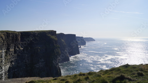 Cliff Moher at a sunny Day