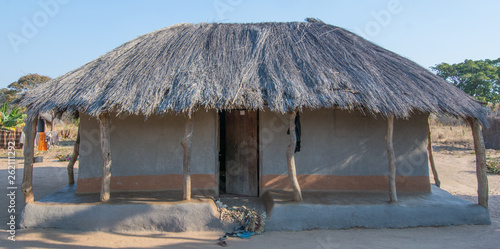 Zambian traditional mud house