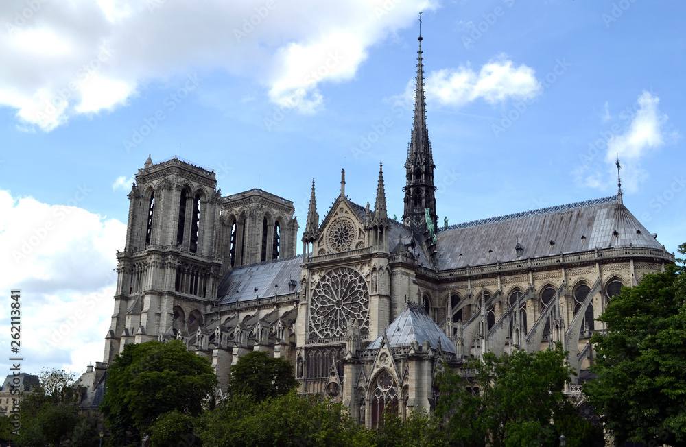 Notre-Dame Cathedral before 2019 dramatic fire