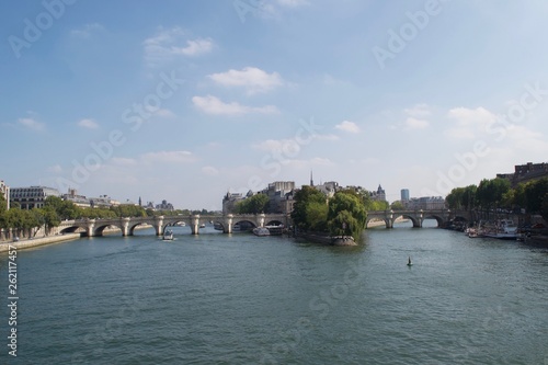 Pont Neuf, on River Seine, Paris, France