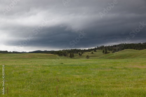 Rolling Hills with Storm Clouds © tamifreed