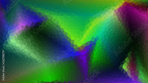 LowPoly Hintergrund, Dreiecke, Polygone, farbenfroh, abstrakte Oberfläche, moderner Hintergrund, Vektorgrafik-Illustration für Ihr Projekt