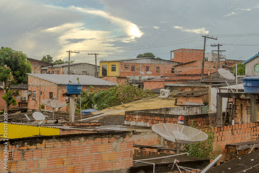 favela im Manaus Brazil
