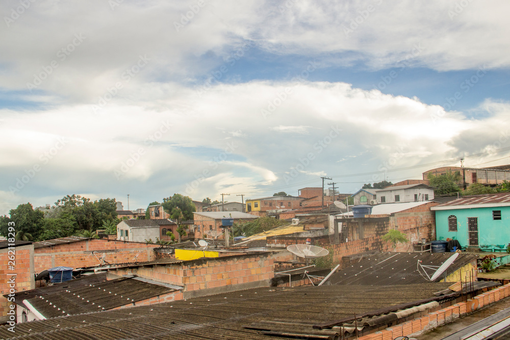Fototapeta premium favela im Manaus
