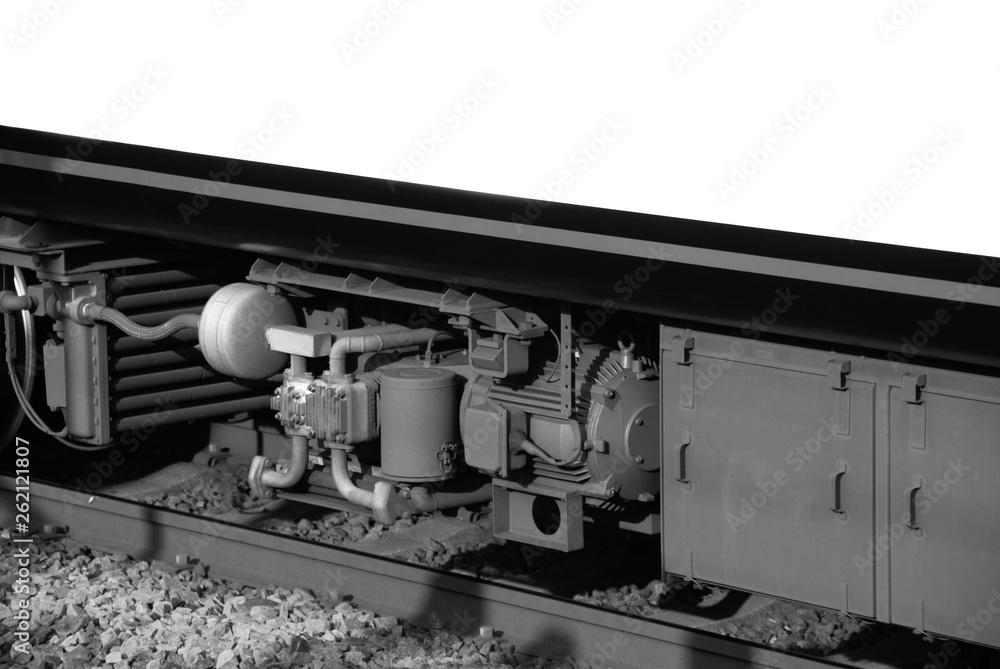 機関車の車輪の駆動部分 StockFoto Adobe Stock