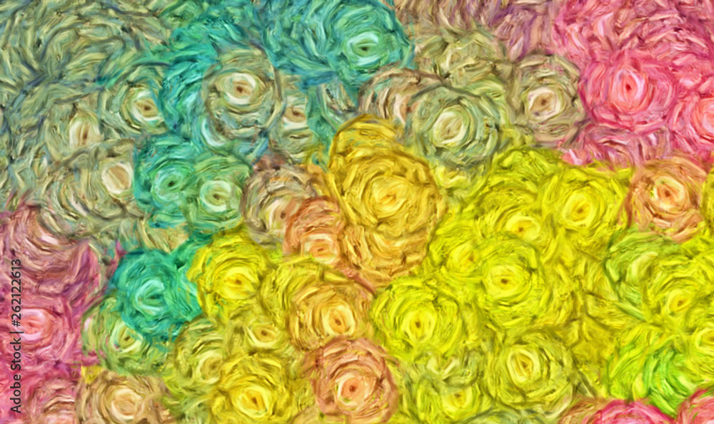 Abstract texture background. Digital painting in Vincent Van Gogh style artwork. Hand drawn artistic pattern. Modern art. Good for printed pictures, postcards, posters or wallpapers and textile print. Abstract texture background. Digital painting in Vincent Van Gogh style artwork. Hand drawn artistic pattern. Modern art. Good for printed pictures, postcards, posters or wallpapers and textile print.