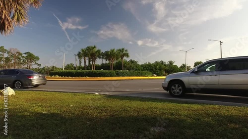 Coral Road & East Mall Drive Traffic Light Round About Freeport Bahamas
