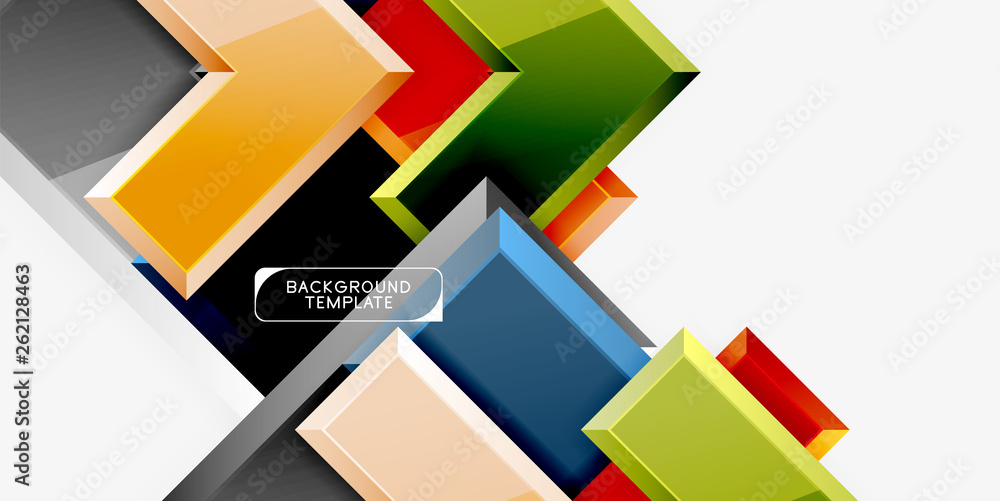 Abstract arrows composition background Abstract arrows composition background
