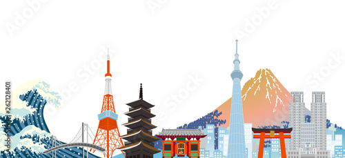 日本のイメージイラスト（東京）