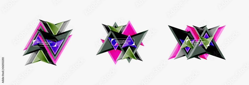 Arrows abstract geometric backgrounds and elements Arrows abstract geometric backgrounds and elements