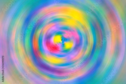 Abstract circle blurred background.