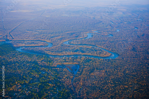 Aerial view of Houston Suburban