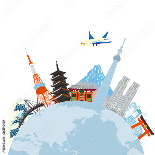 日本のイメージイラスト（東京）