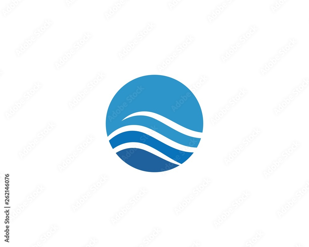 Water wave Logo Water wave Logo