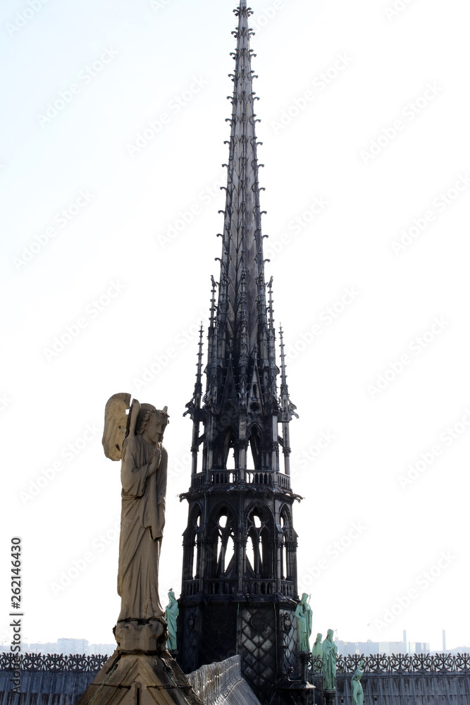 Obraz premium Notre Dame before the fire