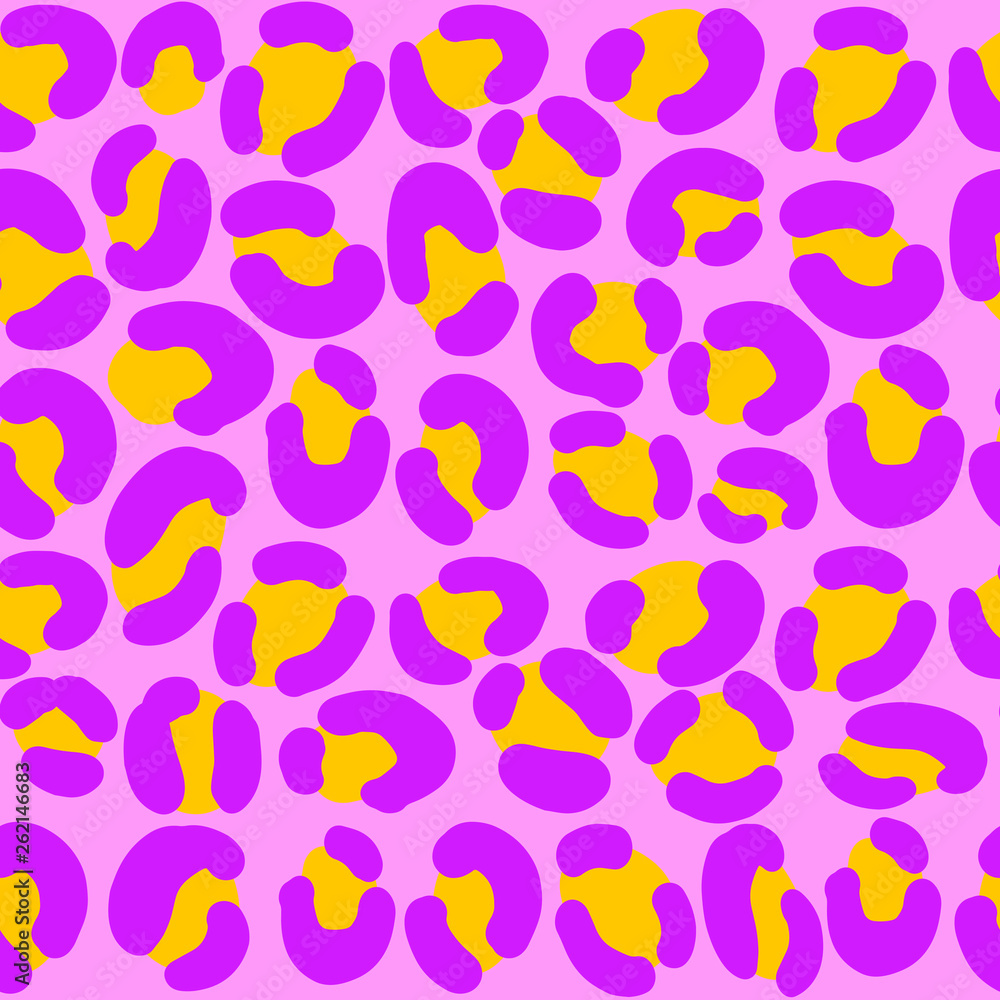 Leopard animal print. Vector seamless pattern. Leopard animal print. Vector seamless pattern.