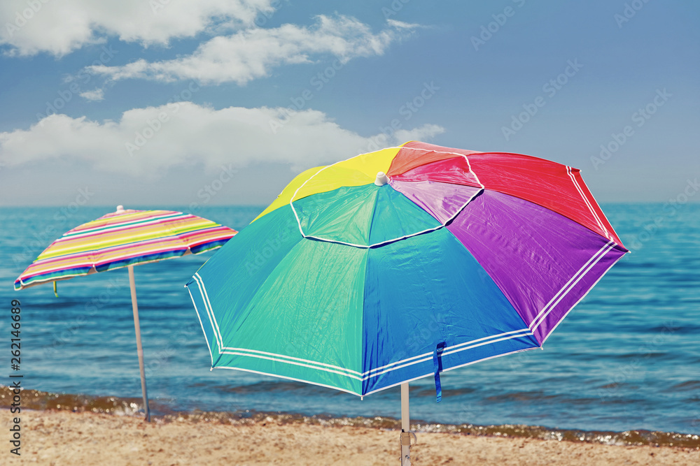 Beach Umbrella background