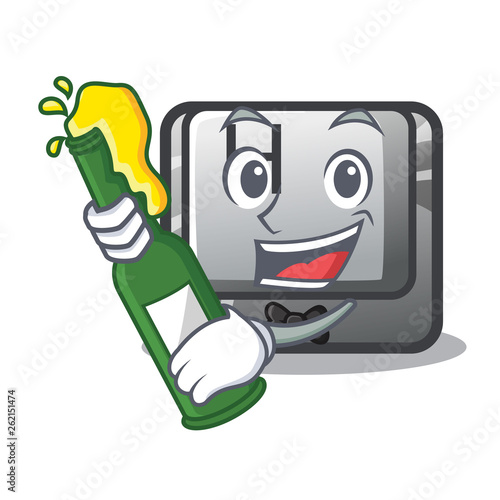 With beer button H on a the character