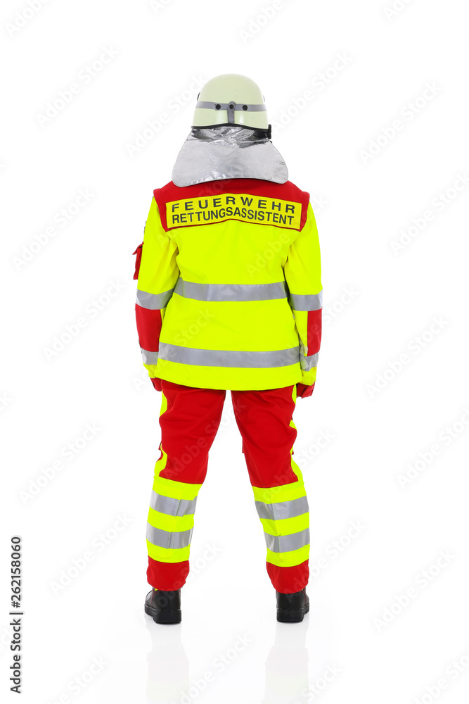 Frau im Rettungsdienst Outfit Notarzt Porträt Frau im Rettungsdienst Outfit Notarzt Porträt