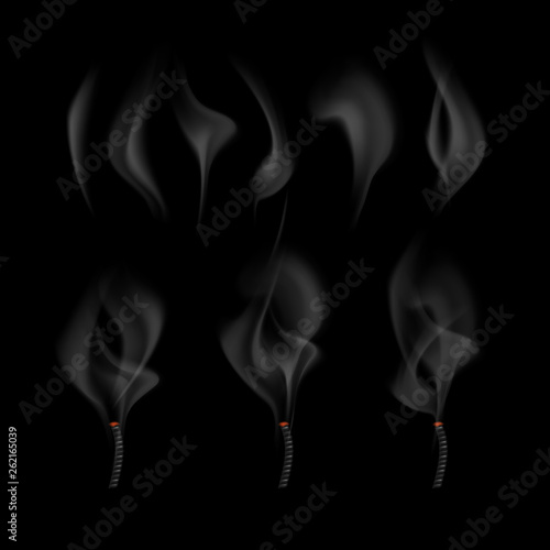 Smoke with wick