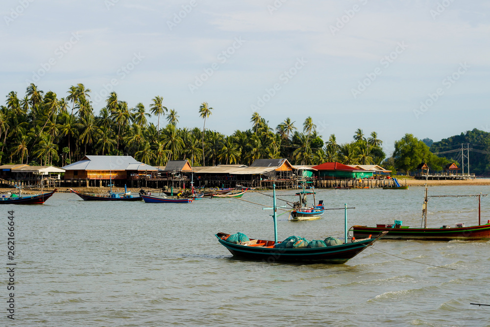 fishing village.