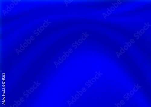 Abstract blue vector background. Satin luxury cloth texture. Smooth elegant silk