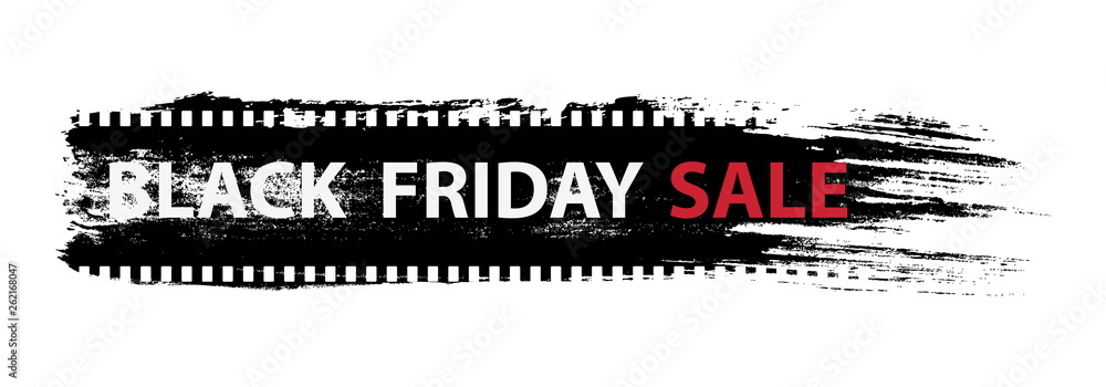 Obraz premium Black Friday Sale banner
