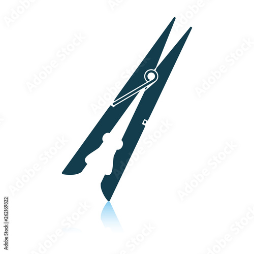 Cloth peg icon
