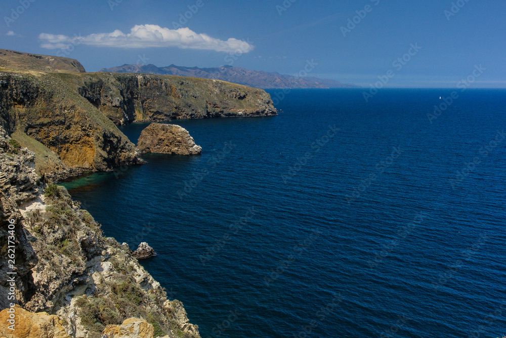 Cavern Point in Channel Islands National Park in California, United States Cavern Point in Channel Islands National Park in California, United States