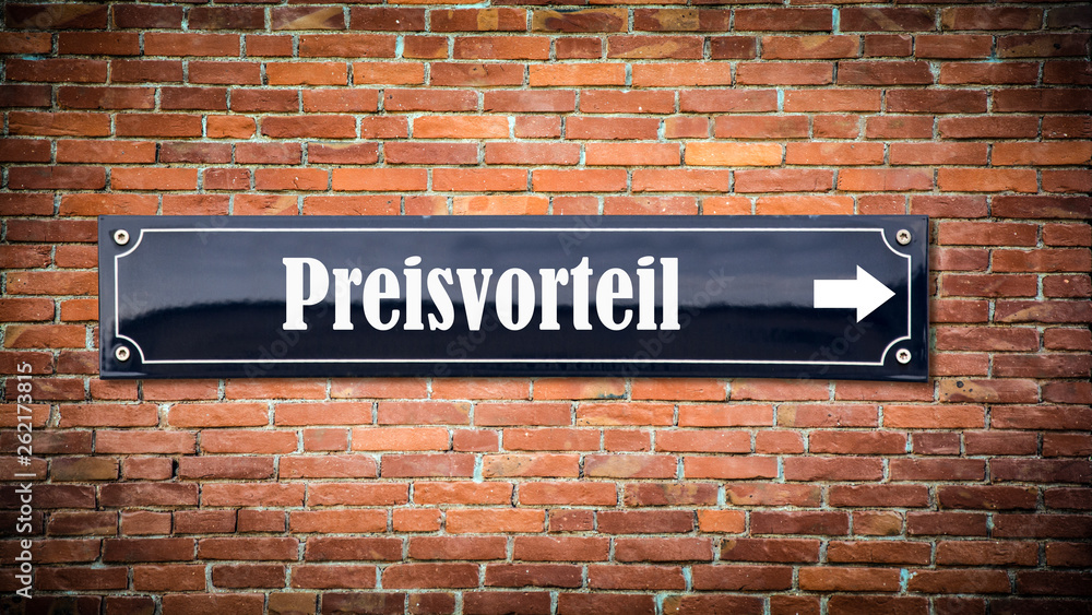 Fototapeta premium Schild 404 - Preisvorteil