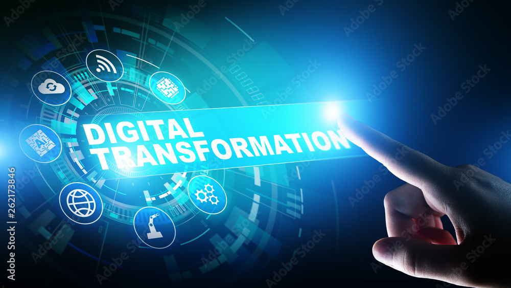 Digital transformation, disruption, innovation. Business and modern technology concept. Digital transformation, disruption, innovation. Business and modern technology concept.