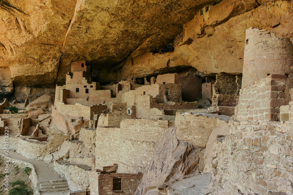 Cliff Palace in Mesa Verde National Park in Colorado, United States