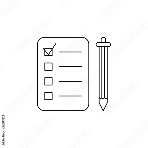 Tasklist line icon