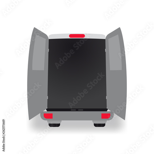 Moving truck vector illustration